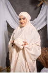 Telekung Travel Alora Vanilla Cream